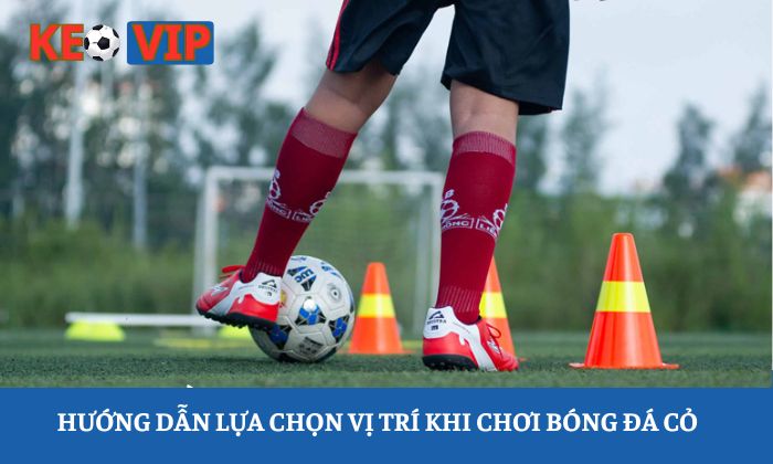 Hướng dẫn lựa chọn vị trí khi chơi bóng đá cỏ