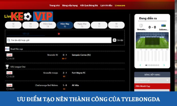 Ưu điểm tạo nên thành công của Tylebongda